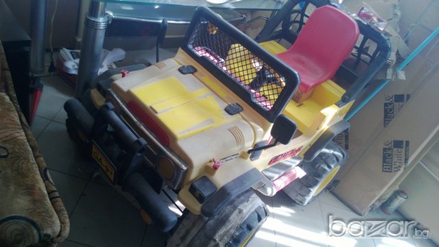 grande caucho-голям детски джип, снимка 8 - Коли, камиони, мотори, писти - 7642510