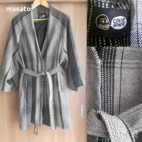 Cheap Monday - палто тип кимоно/каре, снимка 1 - Палта, манта - 25297383