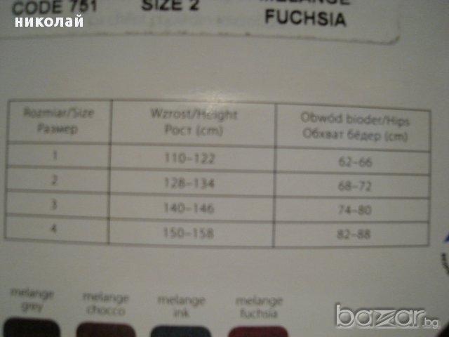 Gabriella полски детски чорапогащи, снимка 2 - Детски рокли и поли - 13157161