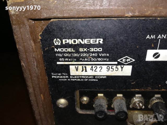 pioneer-retro receiver-внос швеицария, снимка 16 - Ресийвъри, усилватели, смесителни пултове - 21526367