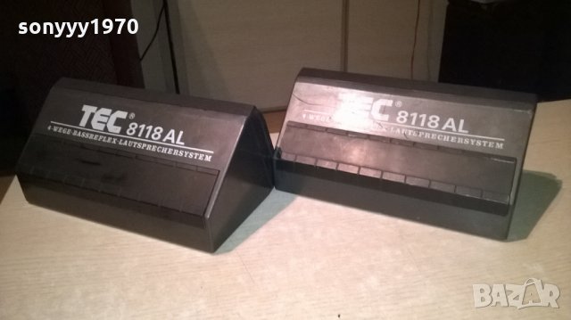 tec 2x100w-2бр тонколони-28х15х13см-внос швеицария, снимка 11 - Тонколони - 22702962