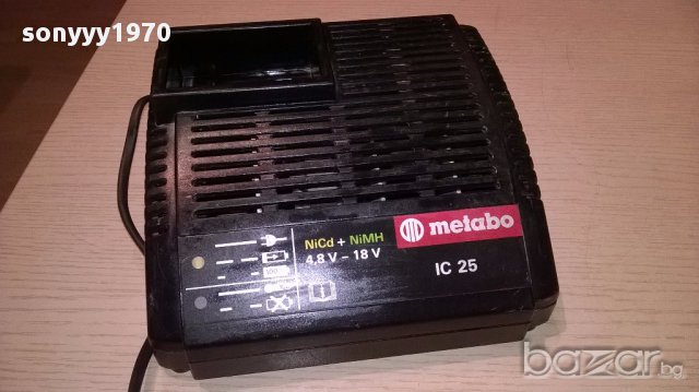 Metabo ic-25/100watt-charger-внос швеицария, снимка 6 - Други инструменти - 14608078