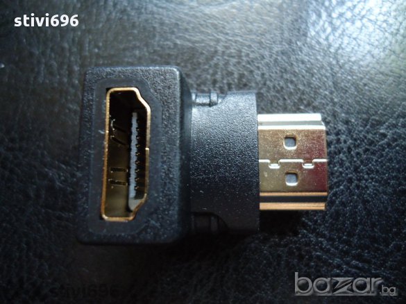 Hdmi преходник 90 градуса. - 4.50 лв., снимка 5 - Телевизори - 11208064