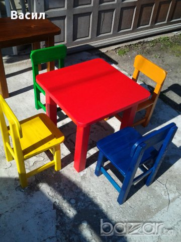детски столчета и маси, снимка 4 - Мебели за детската стая - 6910998