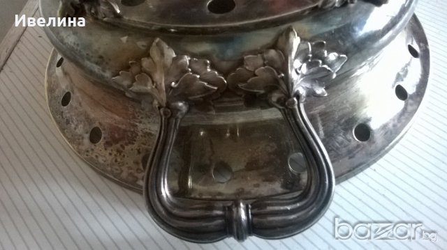 стар посребрен викториански съд, снимка 3 - Антикварни и старинни предмети - 18496027