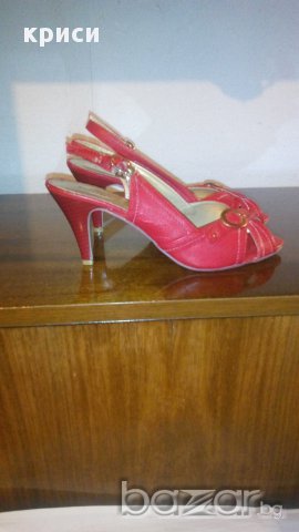 сандали на ток