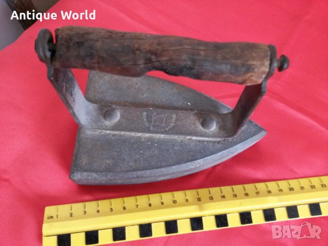 Много Рядка Стара Чугунена Ютия 19 Век, снимка 4 - Антикварни и старинни предмети - 24503798