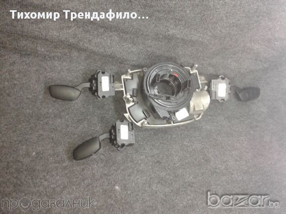 Switch unit steering column BMW 5' E60, компоненти в корм. колона на Бмв Е60, снимка 4 - Части - 11626072