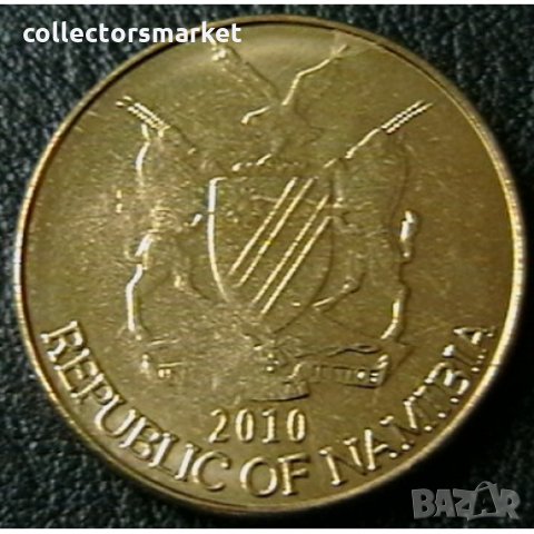 1 долар 2010, Намибия, снимка 2 - Нумизматика и бонистика - 22870840