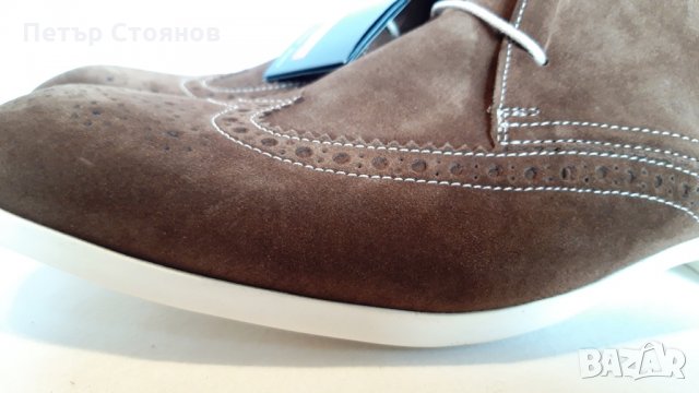 Уникални мъжки кларкове от естествен велур LLOYD №44, снимка 8 - Ежедневни обувки - 24827062
