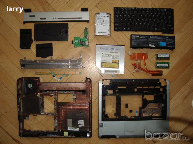 Toshiba Satellite L100-113 лаптоп на части, снимка 3 - Части за лаптопи - 10273983
