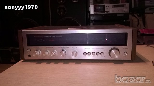 Kenwood kr-4400-stereo receiver-japan-внос швеицария, снимка 8 - Ресийвъри, усилватели, смесителни пултове - 15540734