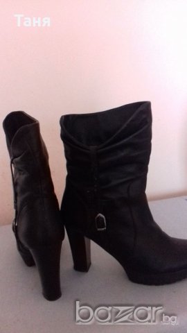 Дамски боти естествена кожа 36 номер, снимка 5 - Дамски боти - 20785907
