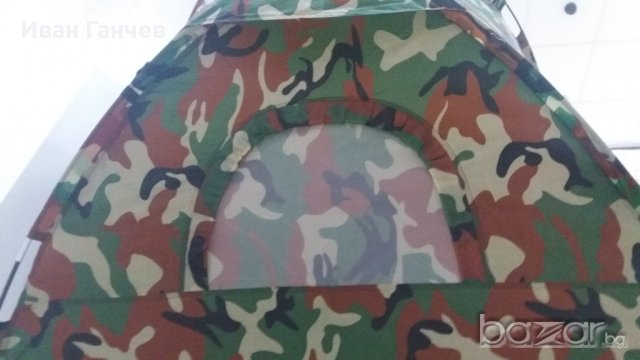 Нова четириместна камофлажна палатка с комарник , снимка 4 - Палатки - 18593645