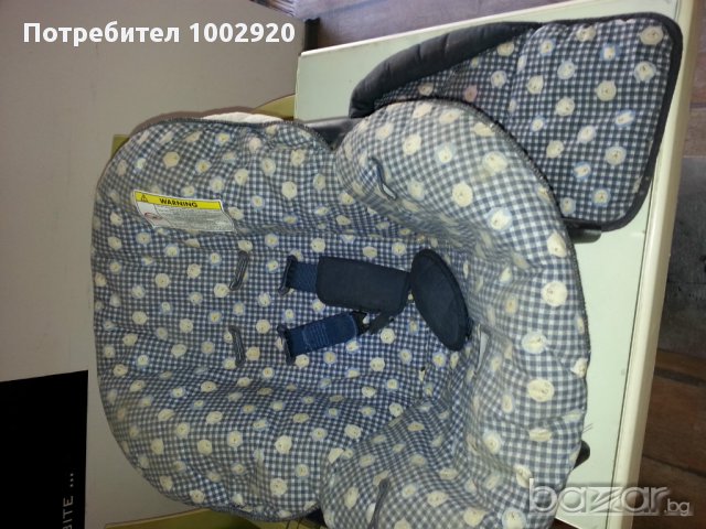 Детско столче (кошница) за кола , снимка 3 - Столчета за кола и колело - 10617025