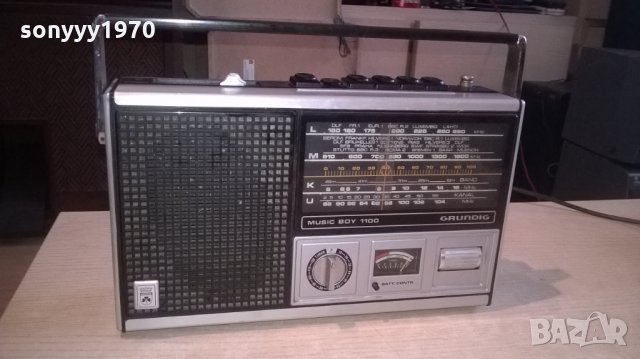 grumdig music boy 1100-ретро колекция-внос швеицария, снимка 2 - Радиокасетофони, транзистори - 23922344