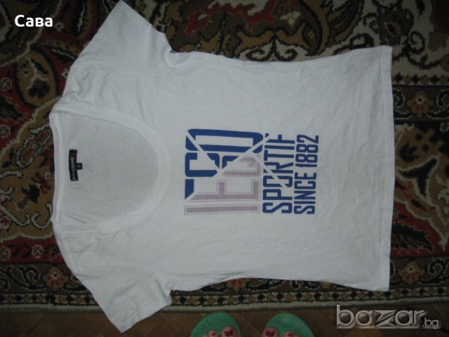 Тениска LE COQ SPORTIF  дамска,размер с, снимка 2 - Тениски - 18802946