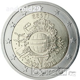 2 Евро монети (възпоменателни) емитирани 2012г(10-та годишнина от въвеждането на еврото), снимка 8 - Нумизматика и бонистика - 16027773