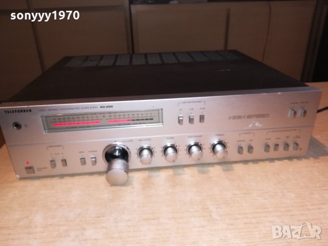 telefunken ra200-amplifier-внос швеицария, снимка 8 - Ресийвъри, усилватели, смесителни пултове - 21652857