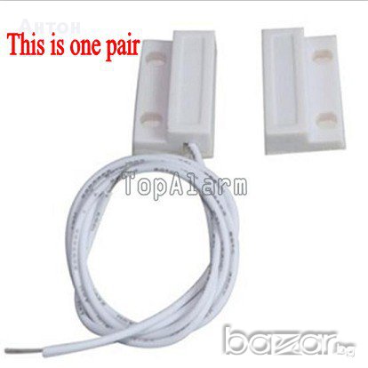 цилиндрични правоъгълни рид ампули магнитни датчици ключове аларма СОТ врати прозорец, снимка 2 - Други - 12400079