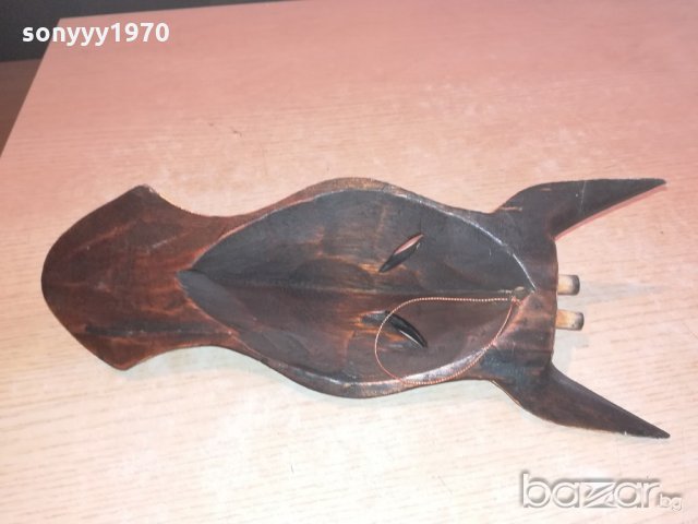 дървена маска-31х12х6см-жираф-внос швеицария, снимка 13 - Колекции - 20984790