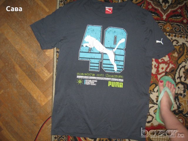 Тениска PUMA  мъжка,размер м, снимка 2 - Тениски - 18887705