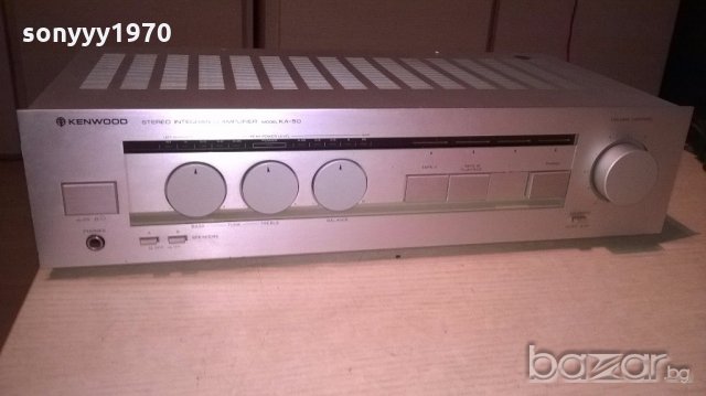 kenwood ka-50 amplifier-330w-japan-внос швеицария, снимка 4 - Ресийвъри, усилватели, смесителни пултове - 18558878