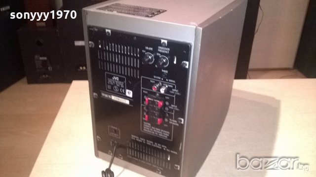 jvc sp-pw100 powered subwoofer-36х32х23см-внос швеицария, снимка 15 - Тонколони - 19127229