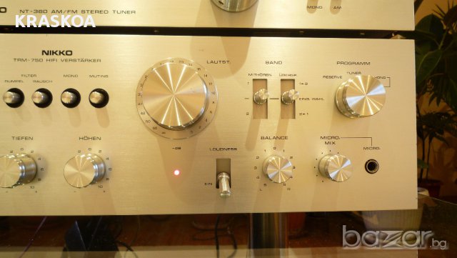 NIKKO TRM-750, снимка 14 - Ресийвъри, усилватели, смесителни пултове - 14429075