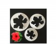 Хавайско цвете - комплект от 3 бр. резци с 3 различни размера, снимка 1 - Форми - 23686525