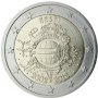 2 Евро монети (възпоменателни) емитирани 2012г(10-та годишнина от въвеждането на еврото), снимка 8
