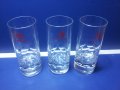 № 355 стъклени чаши за безалкохолно Булгарплод 3 бр, снимка 1 - Колекции - 19396366