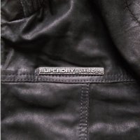 superdry womens leather jacket - страхотно дамско кожено яке, снимка 3 - Якета - 23692773