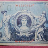100 марки 1908 Германия червен печат, снимка 1 - Нумизматика и бонистика - 16383550