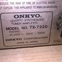 &onkyo tx-7220 stereo receiver-made in japan-внос швеицария, снимка 10 - Ресийвъри, усилватели, смесителни пултове - 23957705