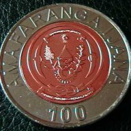 100 франка 2007, Руанда, снимка 1 - Нумизматика и бонистика - 9911960