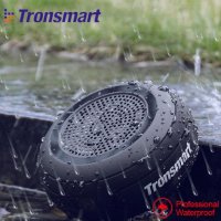 Tronsmart Element Splash Bluetooth 4.2 Тонколонка Водоустойчива IP67 Бас Микрофон 7W 3D 10 Чaсa Звук, снимка 1 - Слушалки и портативни колонки - 26076616
