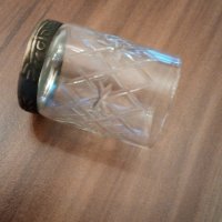 Кристални ракиени чашки с позлатено дъно за ценители – произход Русия, снимка 11 - Чаши - 23782623