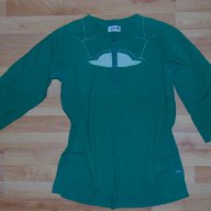 Зелена блуза, снимка 1 - Блузи с дълъг ръкав и пуловери - 17110775