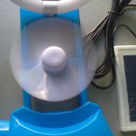 НАМАЛЕНИЕ! Настолна лампа вентилатор със соларен панел, снимка 2 - Настолни лампи - 11844713
