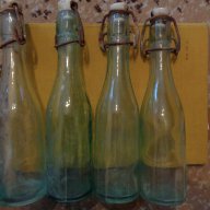 Стари бутилки с порцеланови запушалки, снимка 2 - Антикварни и старинни предмети - 17708416