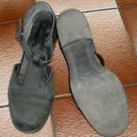 Черен набук,дамски обувки,номер 38 , снимка 4 - Дамски ежедневни обувки - 16169253