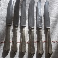 комплект стари ножове, снимка 1 - Антикварни и старинни предмети - 20138823