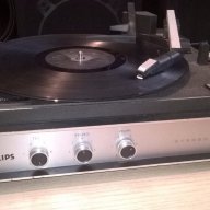 Philips stereo 347-ретро грамофон с усилвател-внос швеицария, снимка 5 - Грамофони - 14743023