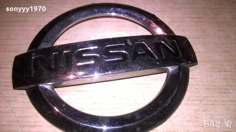 заявена-nissan-11.5х9.5см-емблема-внос швеицария, снимка 1