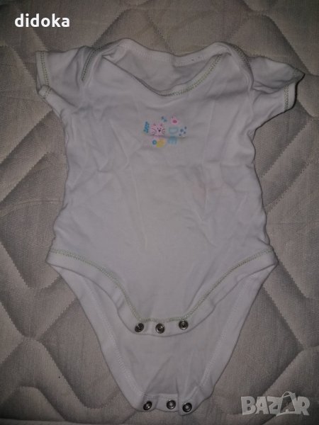 Бяло боди за момиче , снимка 1