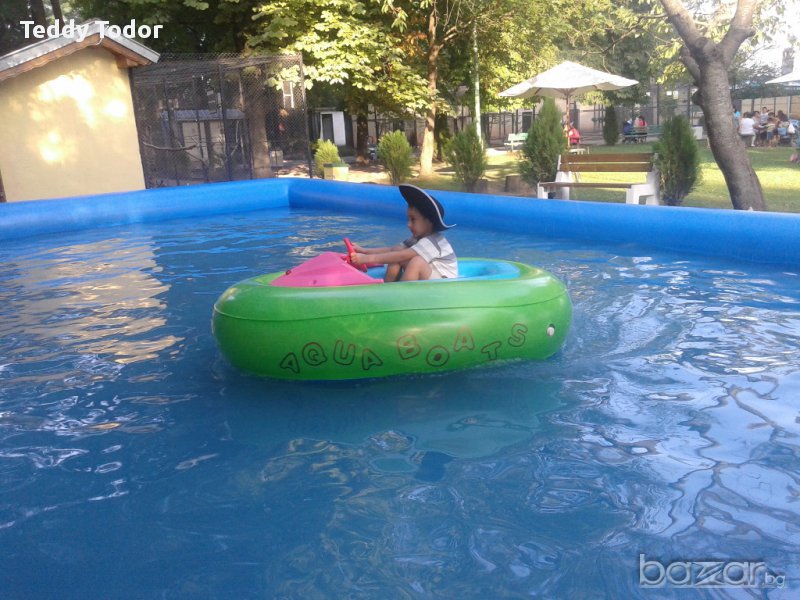 надуваем басейн за блъскащи лодки или топки за ходене по вода, зорб, снимка 1
