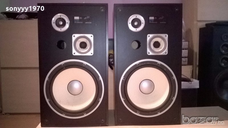 поръчани-sansui s-50-3way speaker system-made in japan-внос uk, снимка 1