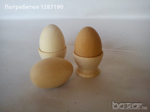 Дървени яйца, снимка 4 - Други - 20779242