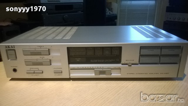 akai am-a201-stereo amplifier-made in japan-внос швеицария, снимка 9 - Ресийвъри, усилватели, смесителни пултове - 8904976